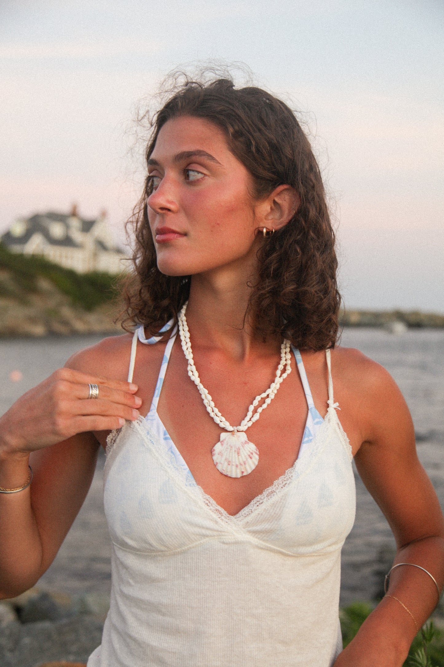 Lola Scallop Necklace