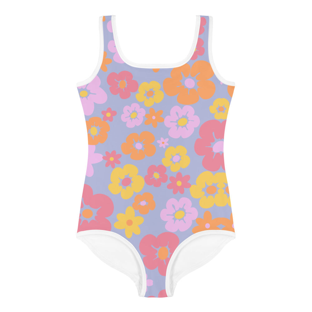 A Summers Daydream Kids One Piece Swim Suit