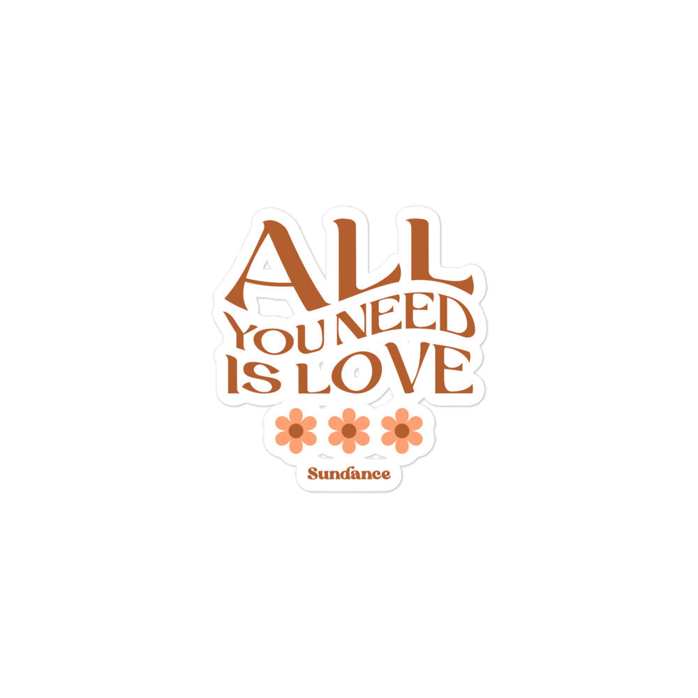 All You Need Is Love Sticker