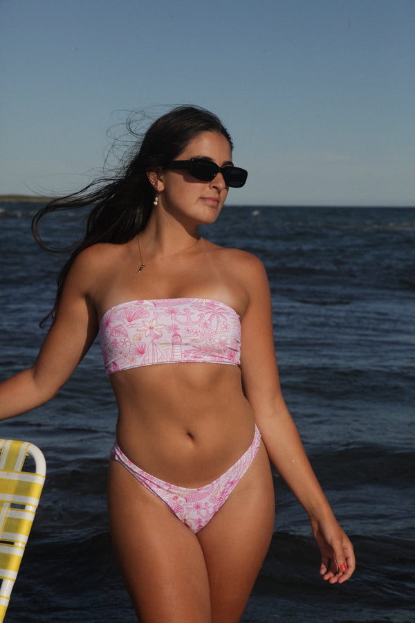 A Mermaids Paradise Bandeau Top