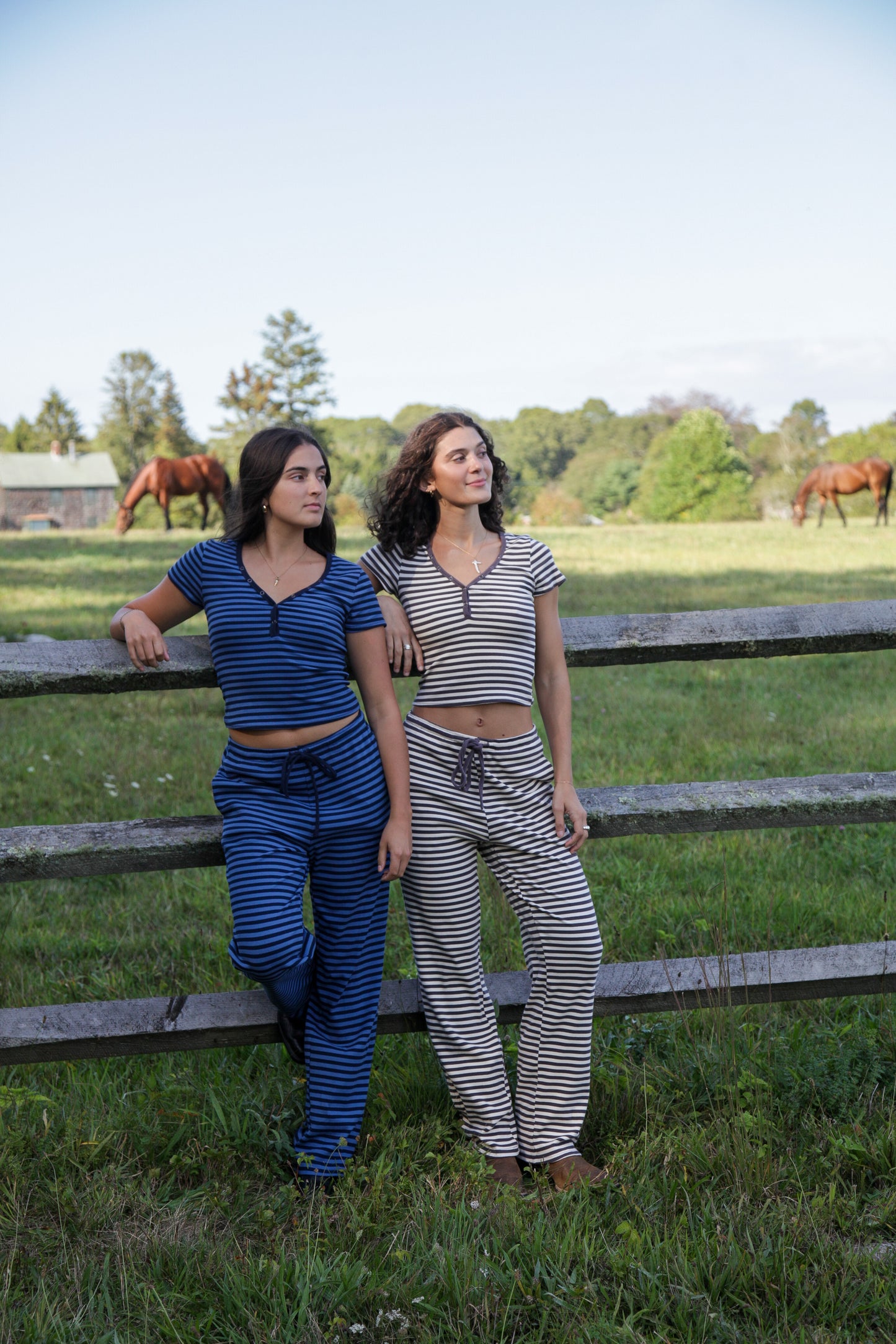 Hay Field Striped Top