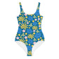 Summer Citrus Youth One Piece Swim Suit