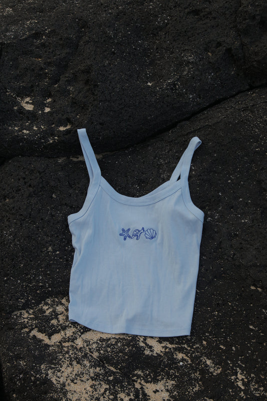 Under the Sea Embroidered Tank