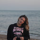 Surf Local Hoodie With Pink Logo