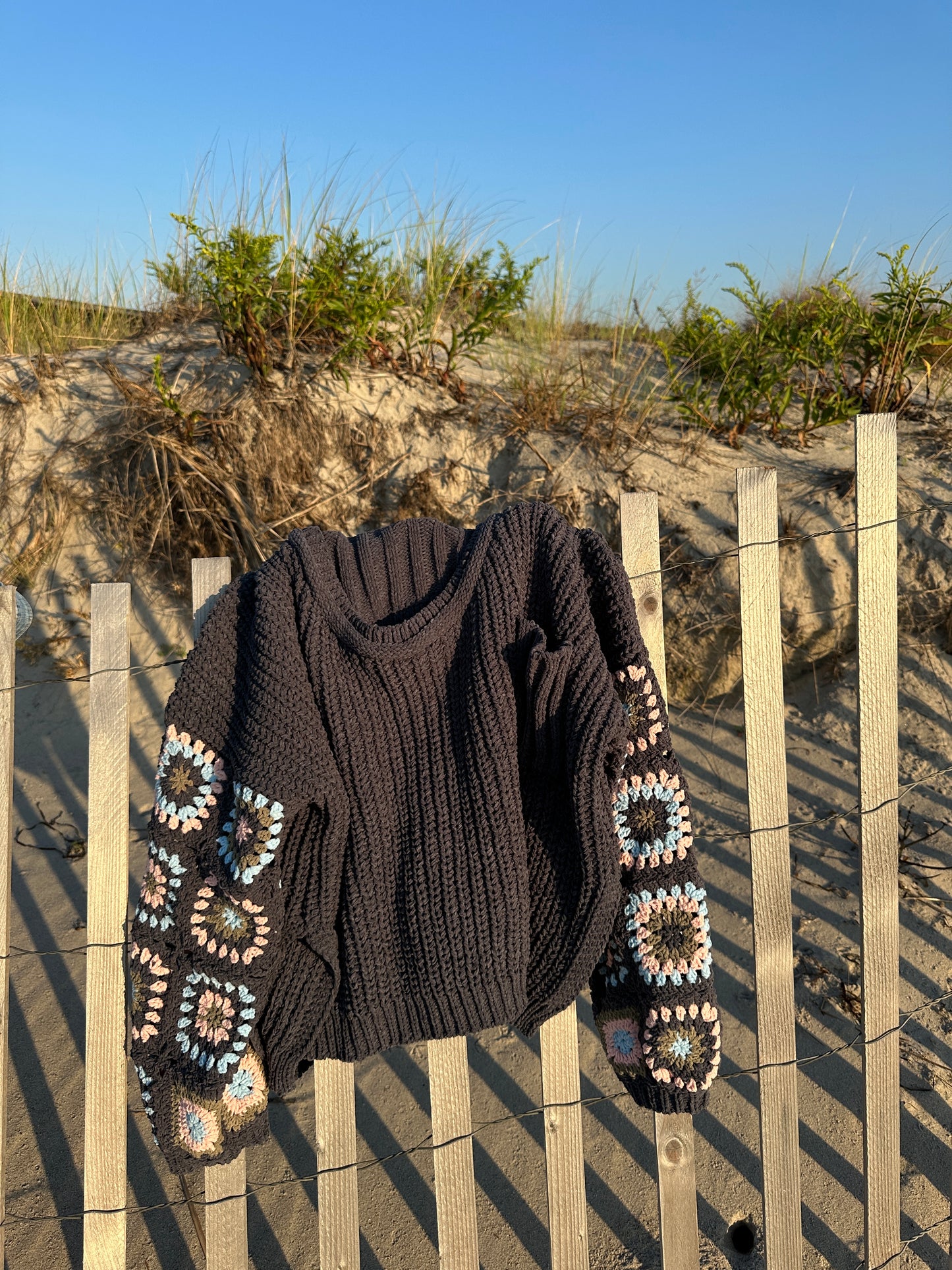 Charcoal Knitted Sweater