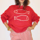 Swedish Fish Sweater