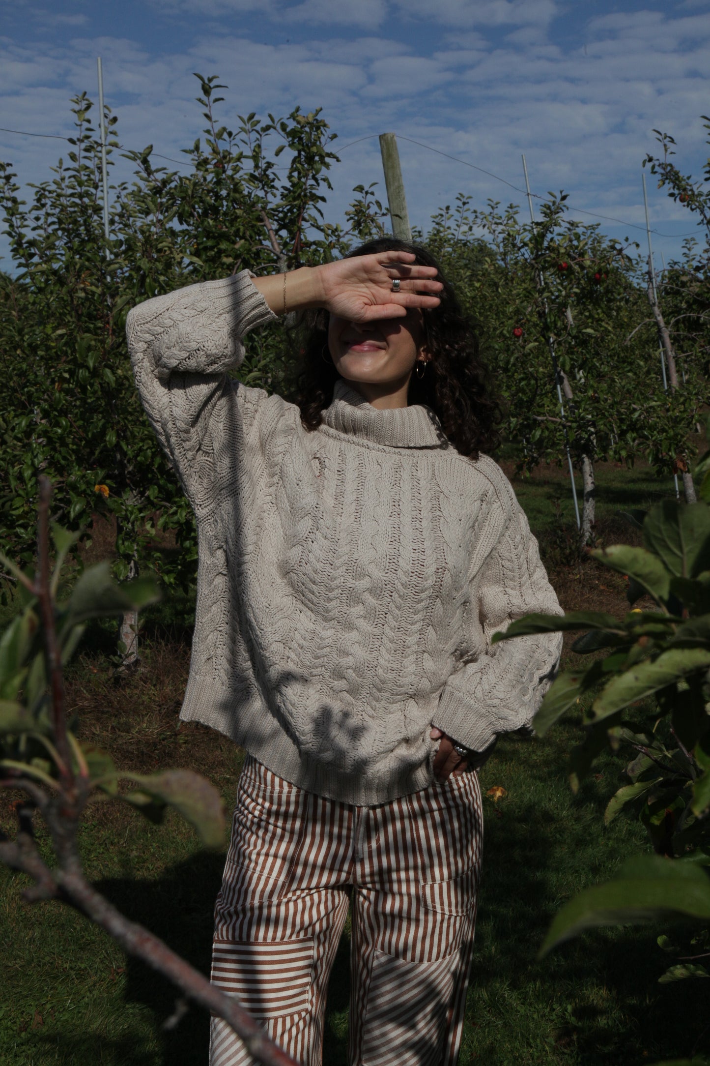 Gilmore Oatmeal Turtleneck