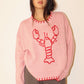 Stitched Lobster Sweater ￼