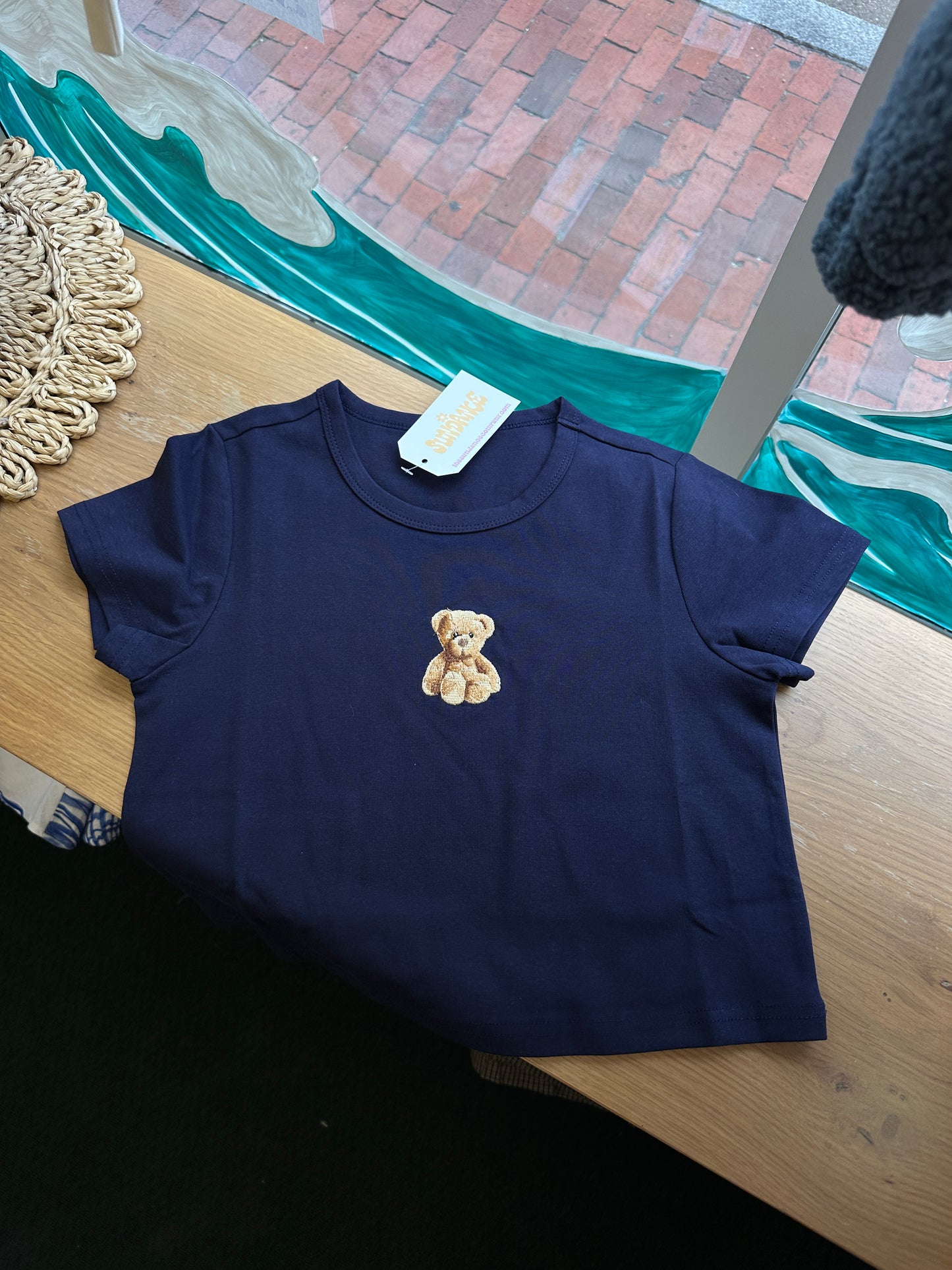 Teddy Bear Cotton Baby Tee