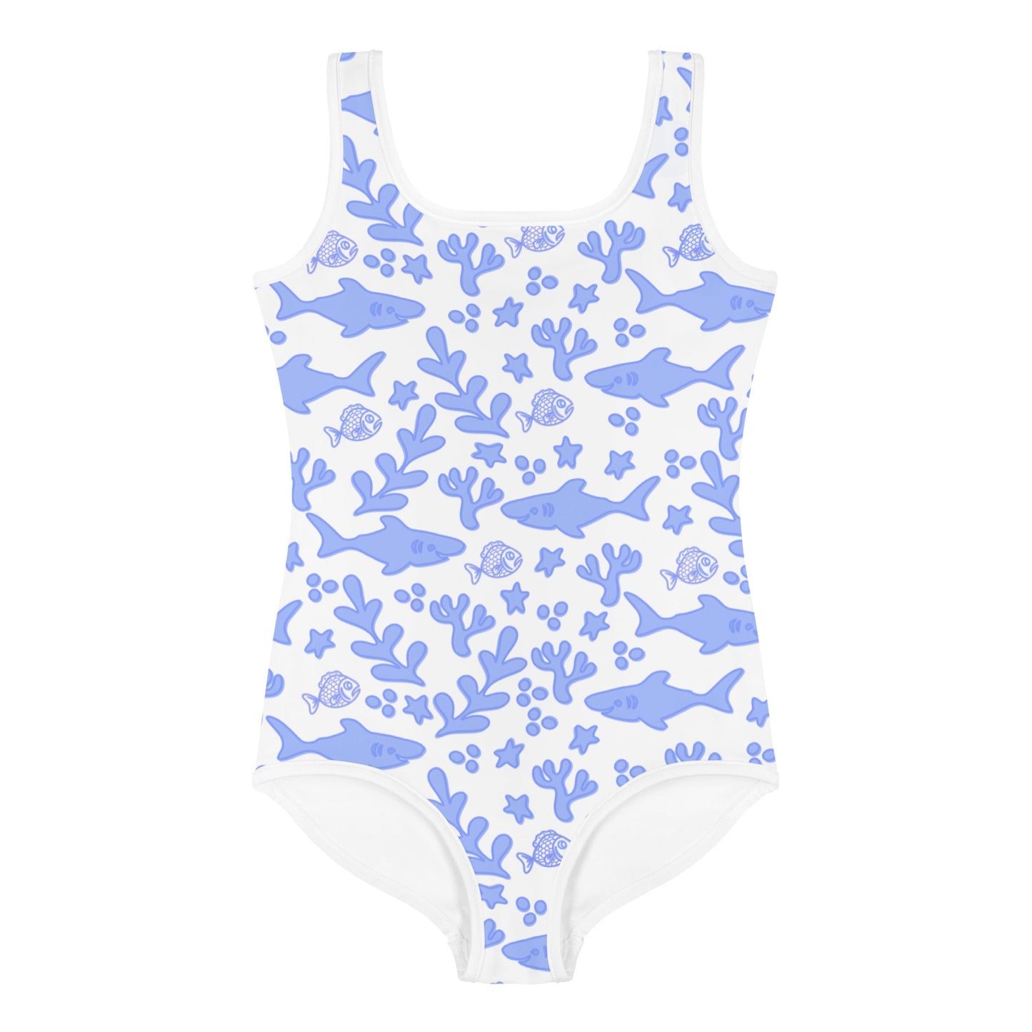 Shark Week Kids One Piece Swim Suit