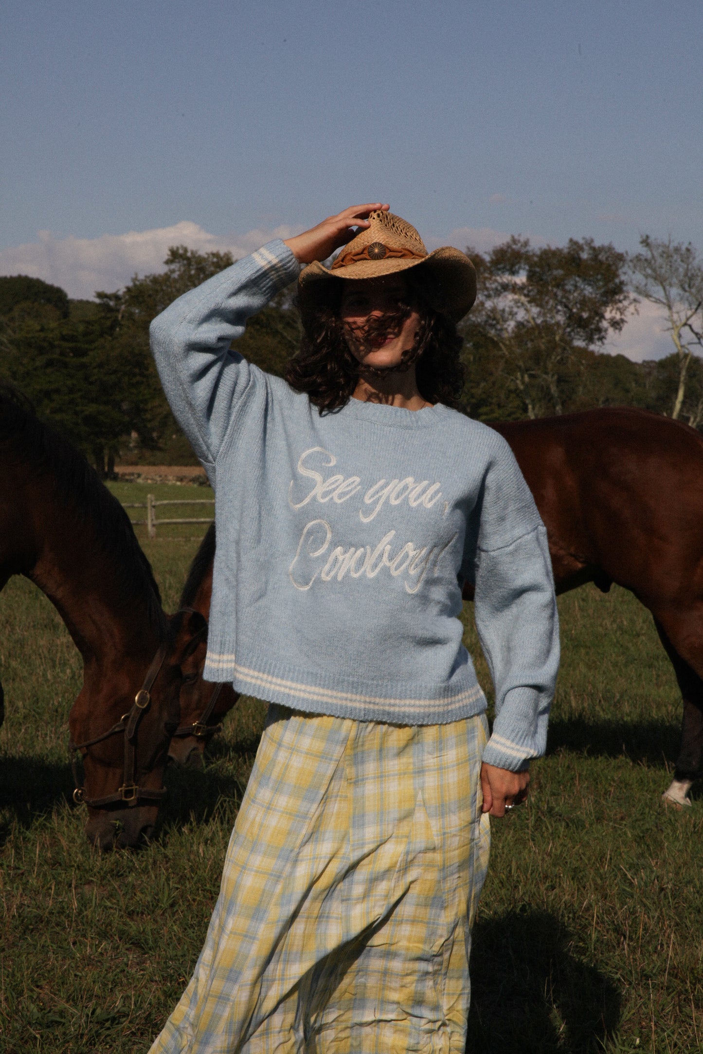 See You Cowboy Sweater