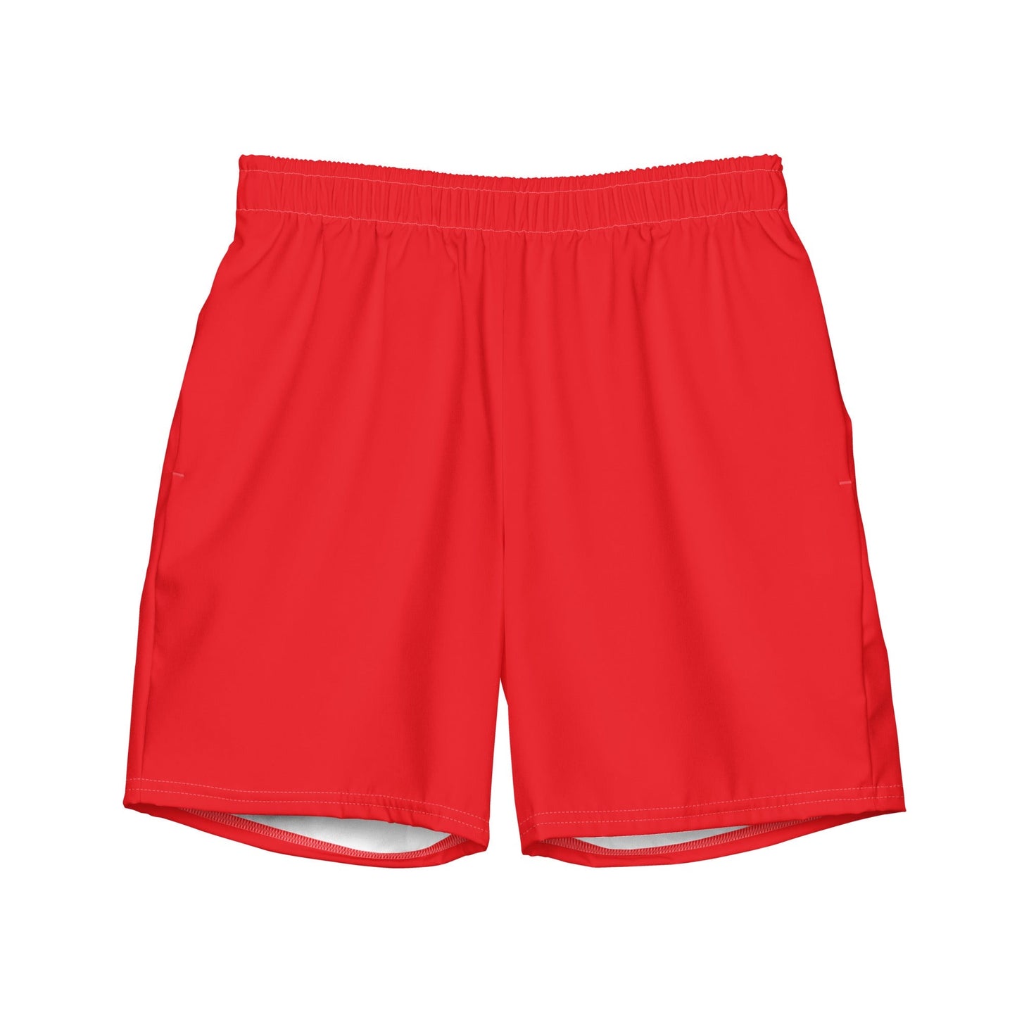 Fourth of July Block Color Men’s Swim Trunks