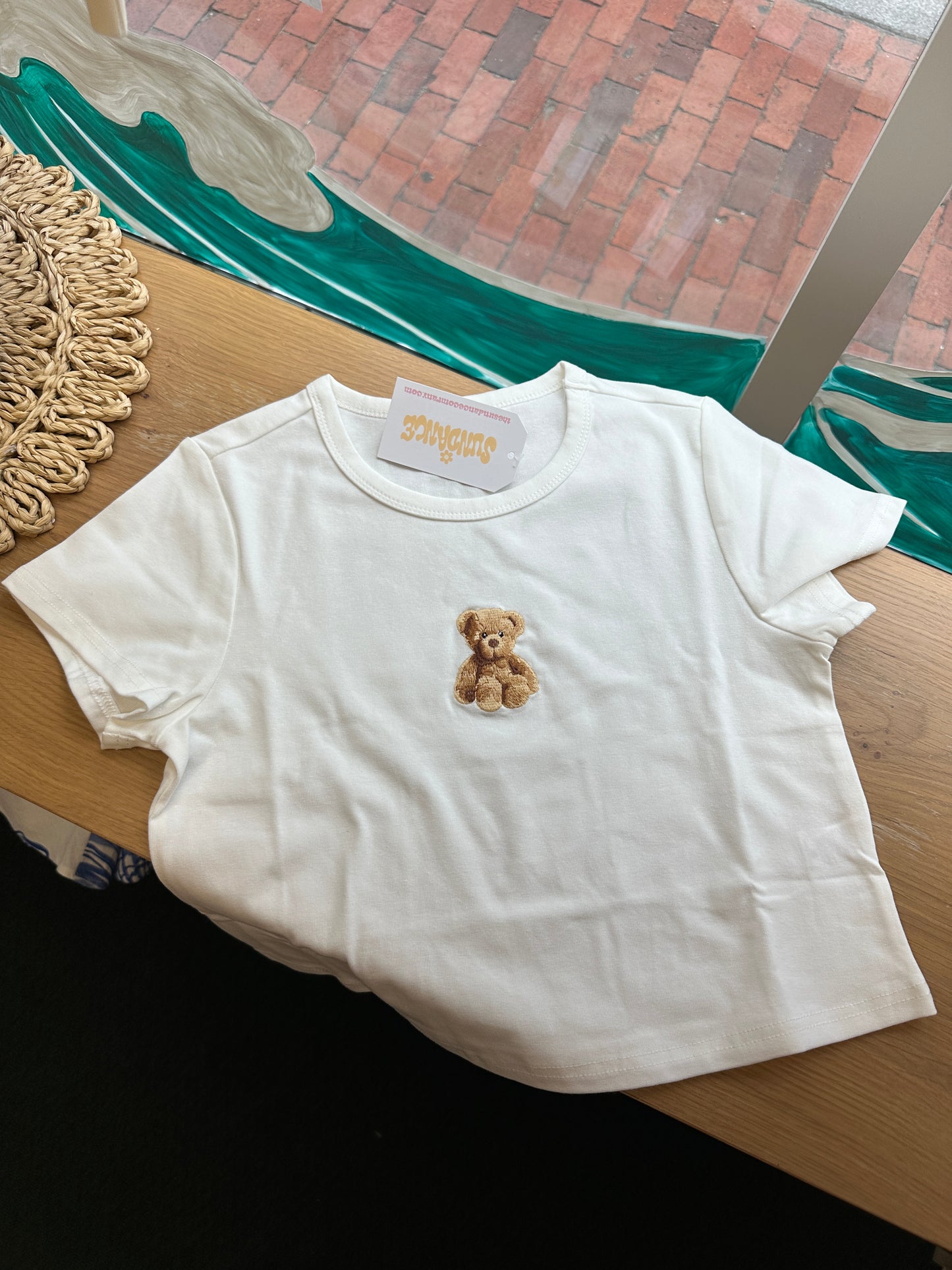 Teddy Bear Cotton Baby Tee