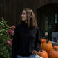 Lorelai Black Mockneck Sweater