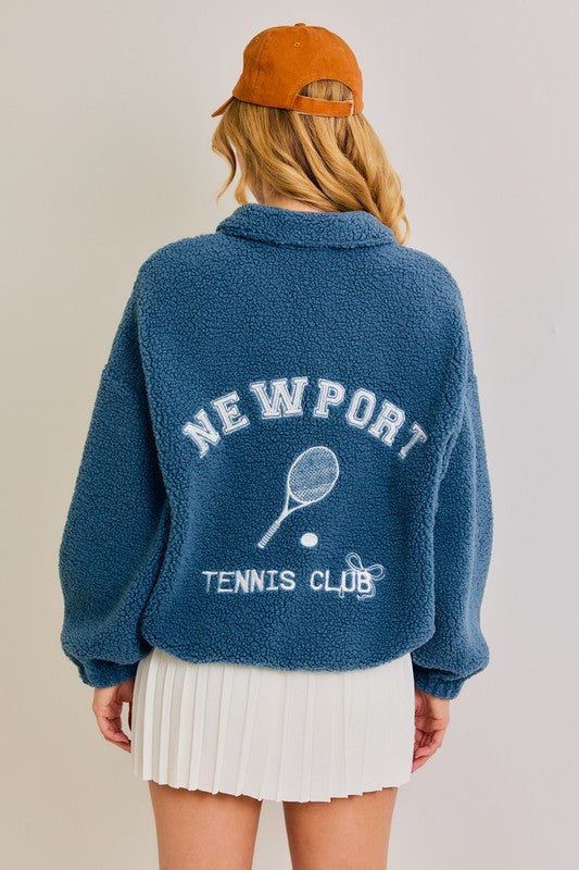 Newport Tennis Club Zip Up