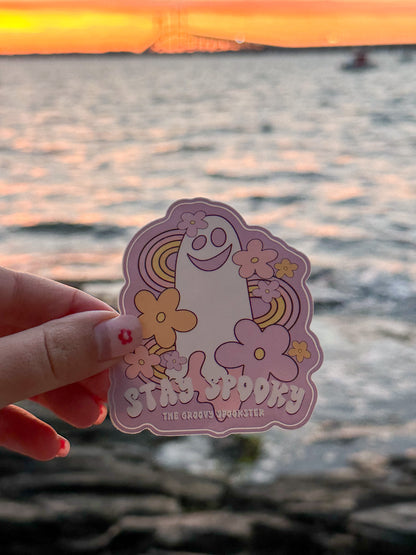 The Groovy Spookster Sticker