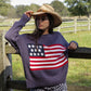 Freedom Flag Knit Sweater