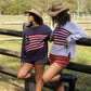 Freedom Flag Knit Sweater