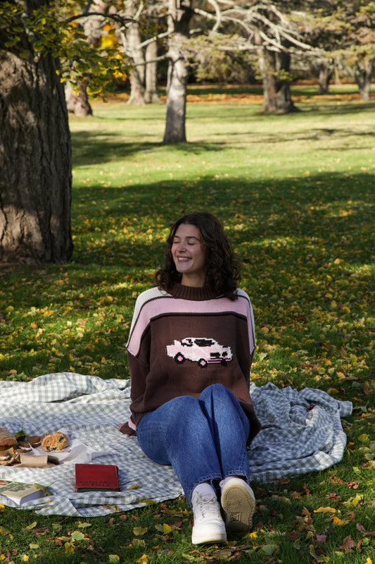 Vintage Auto Sweater