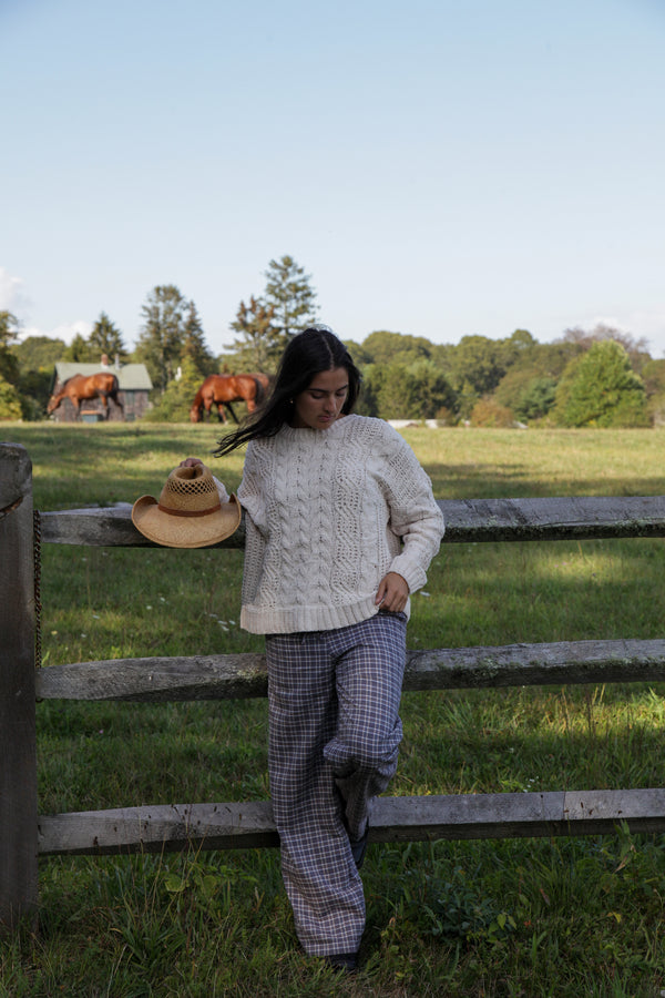 Cowboy Corded Sweater