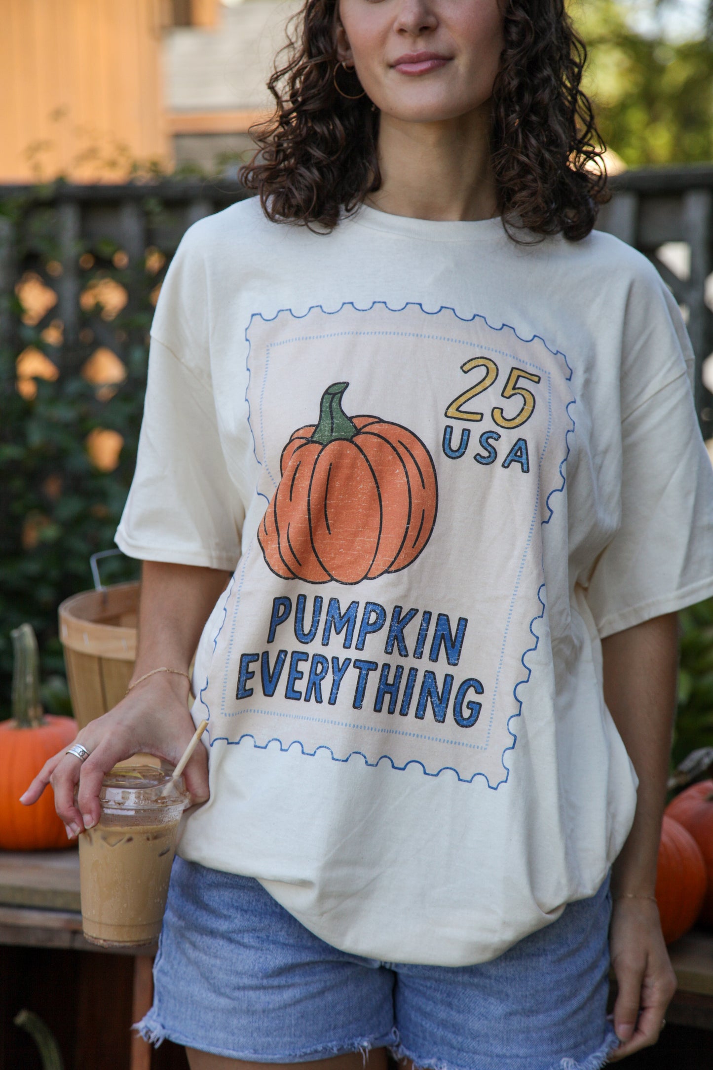 Pumpkin Postage Tee
