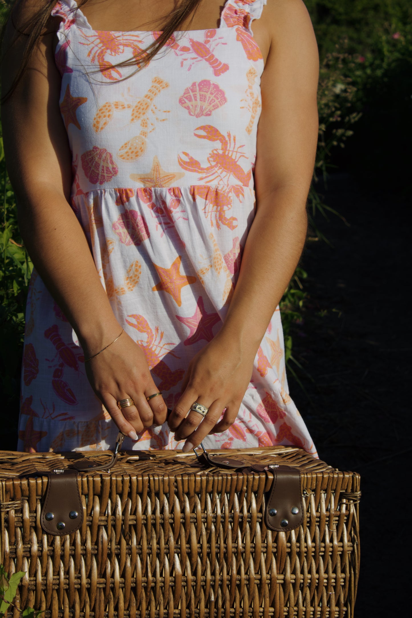 Coastal Coral Dress