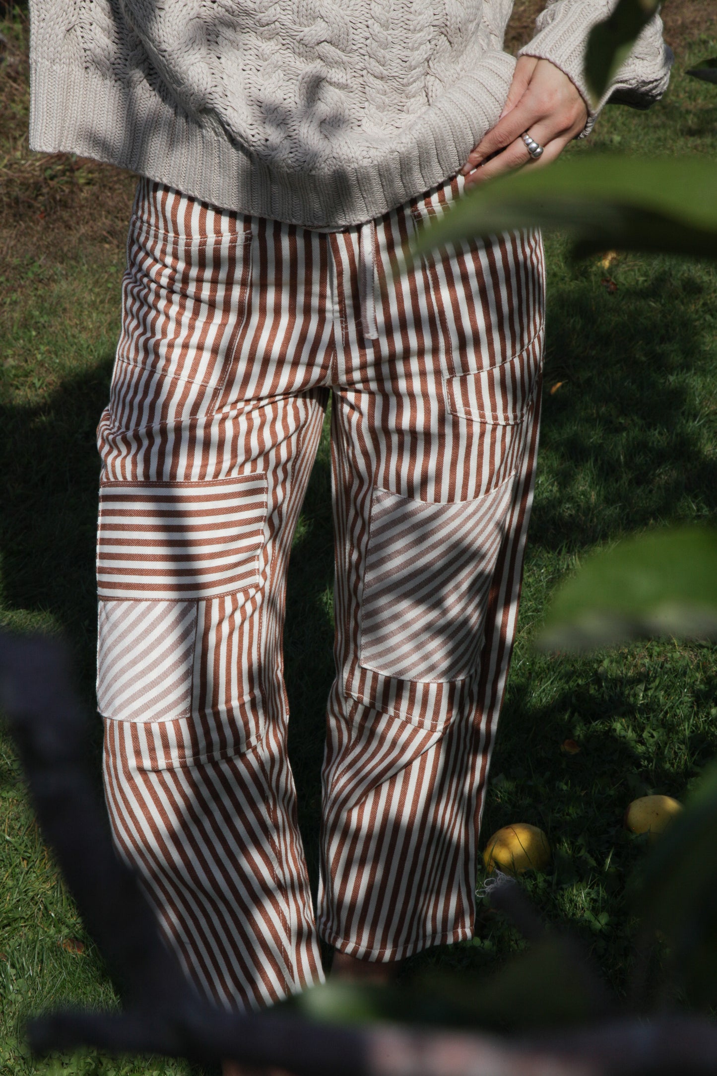 Lindsay Striped Pants