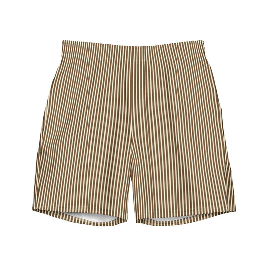 Striped Coconut Swim Trunks