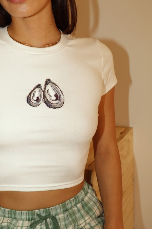 Oyster Baby Tee