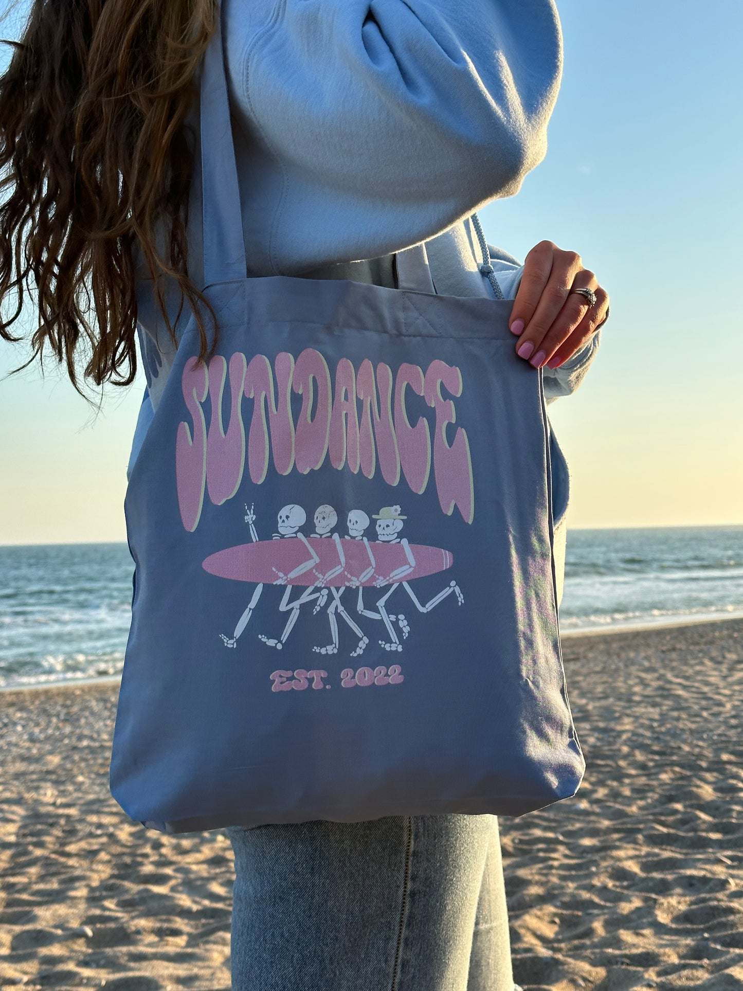 Surf Local Tote in Pink