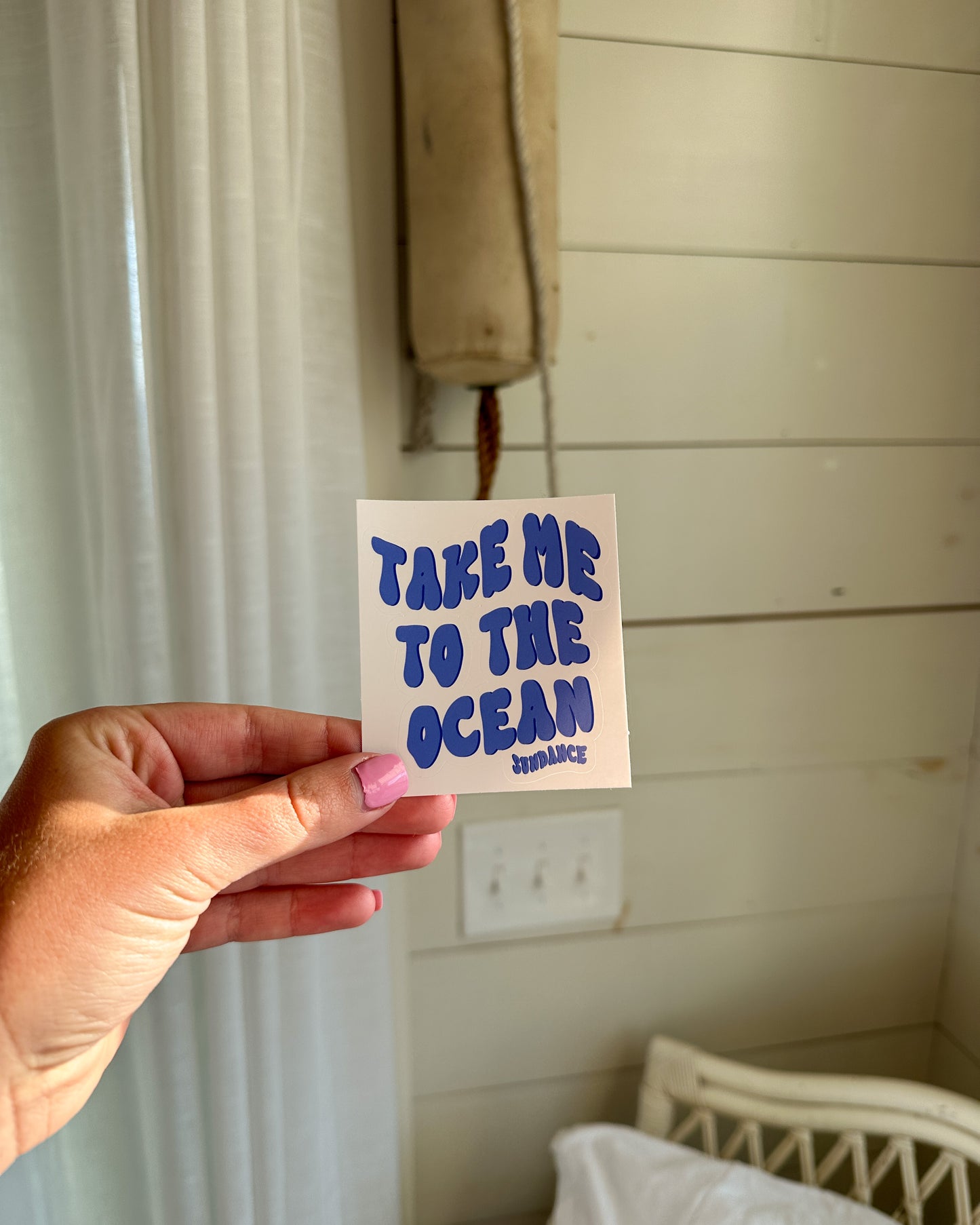 Take Me To The Ocean Sticker